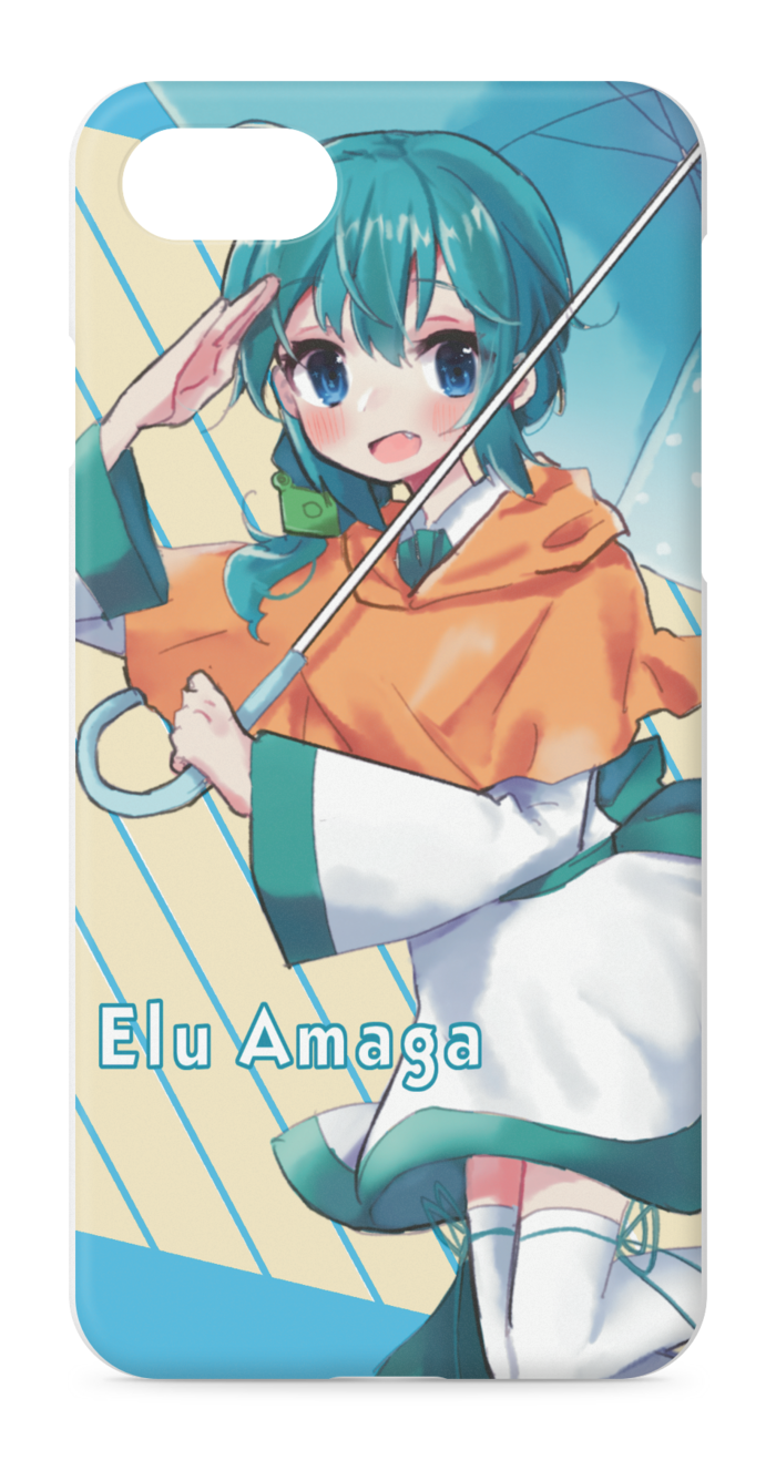 エルちゃんiphoneケース いちごシェイク Booth Booth
