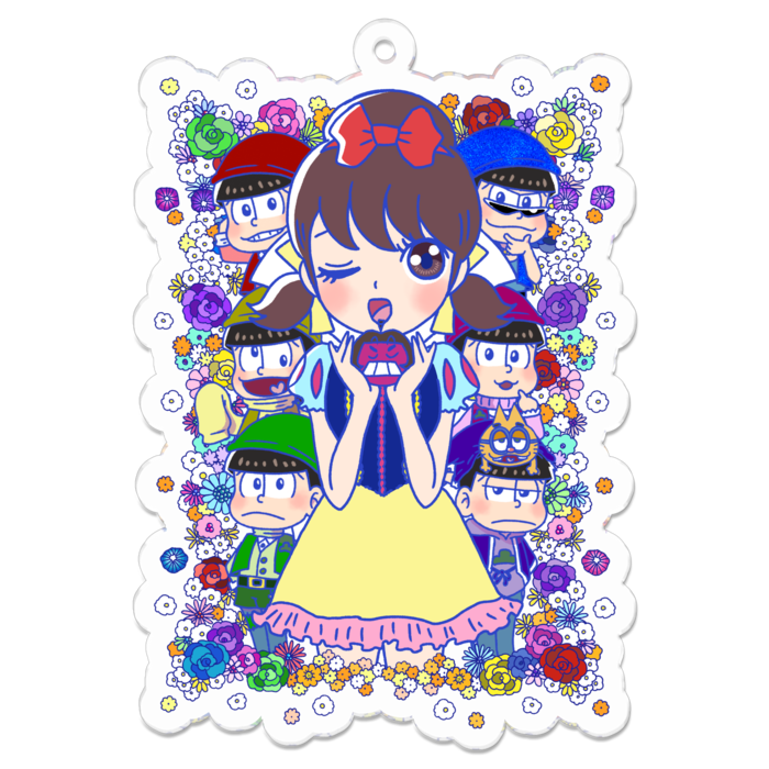 アクリルキーホルダー - 70 x 70 (mm)