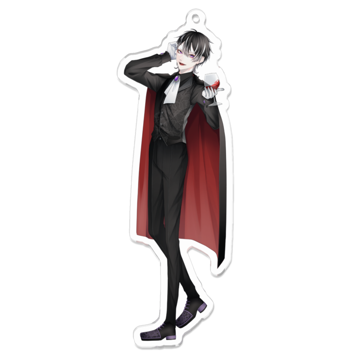 アクリルキーホルダー（コーティング） - 100 x 100 (mm)