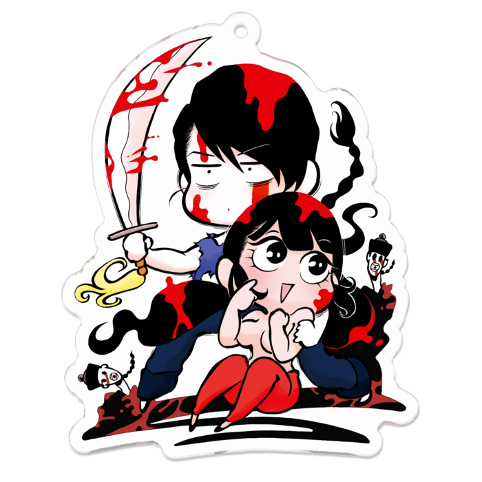 アクリルキーホルダー - 70 x 70 (mm)