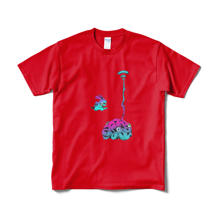 Tシャツ(短納期) - M - レッド(4)