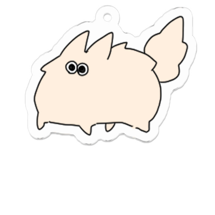 アクリルキーホルダー - 50 x 50 (mm)