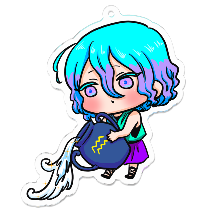 アクリルキーホルダー - 70 x 70 (mm)