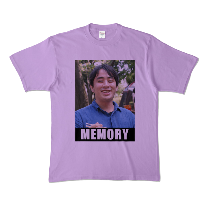 カラーTシャツ - XL - ライトパープル (淡色)