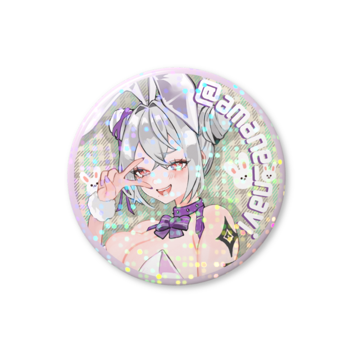 ホログラム缶バッジ - 25mm