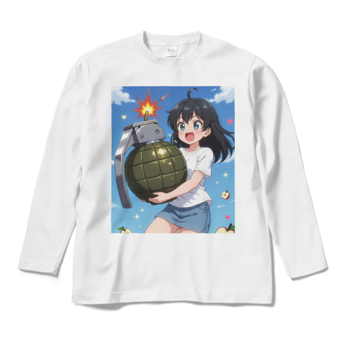 ロングスリーブTシャツ - M - ホワイト