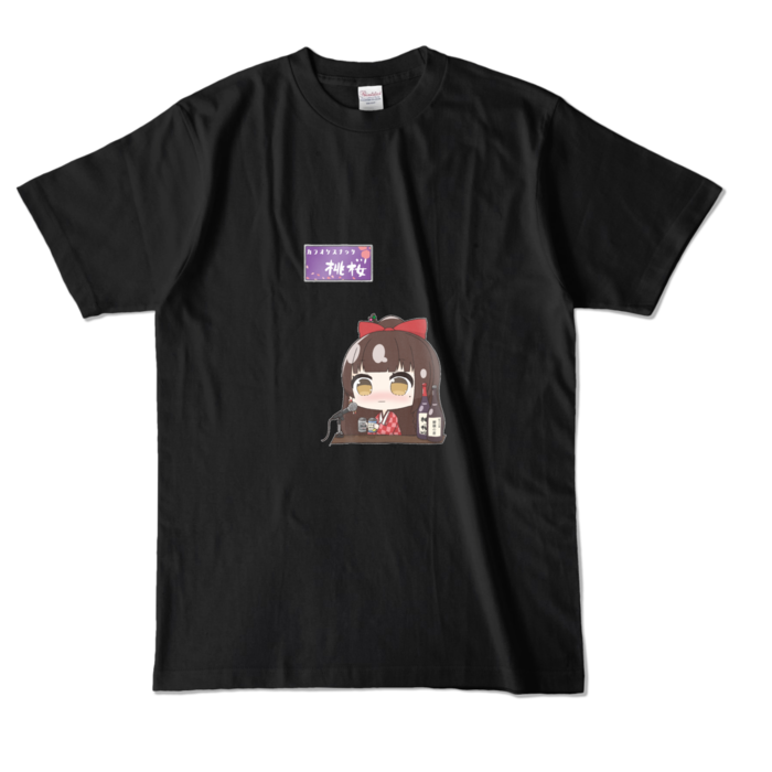 カラーTシャツ - L - ブラック (濃色)
