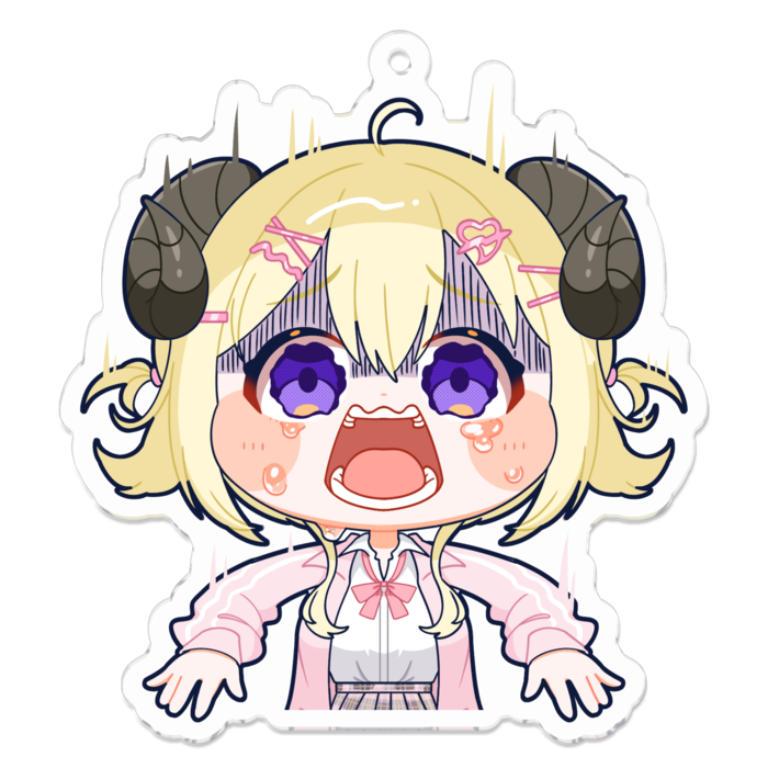 アクリルキーホルダー - 70 x 70 (mm)