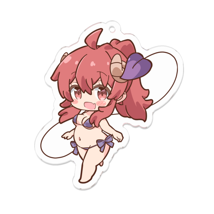 アクリルキーホルダー - 70 x 70 (mm)