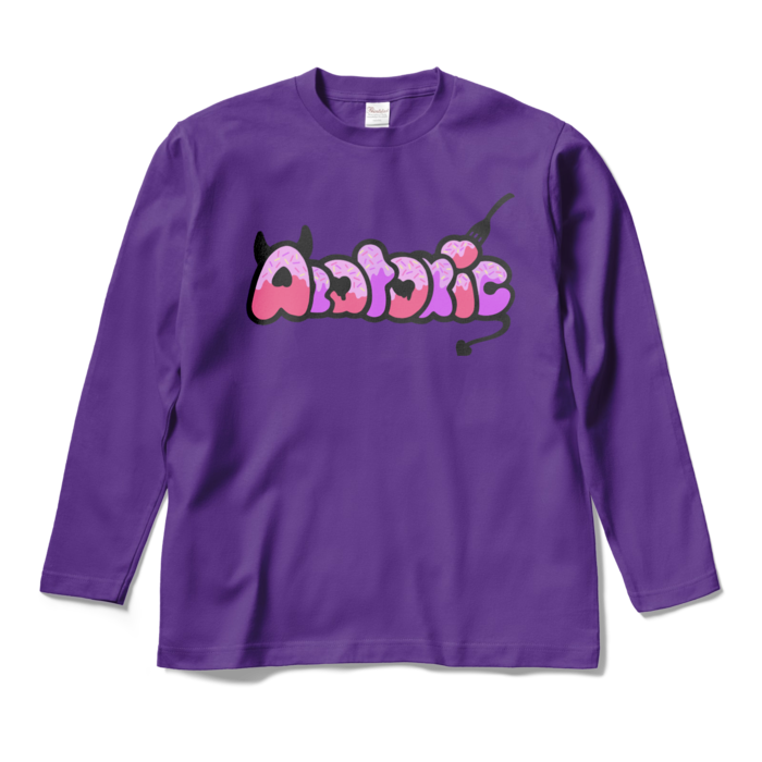 ロングスリーブTシャツ - M - パープル