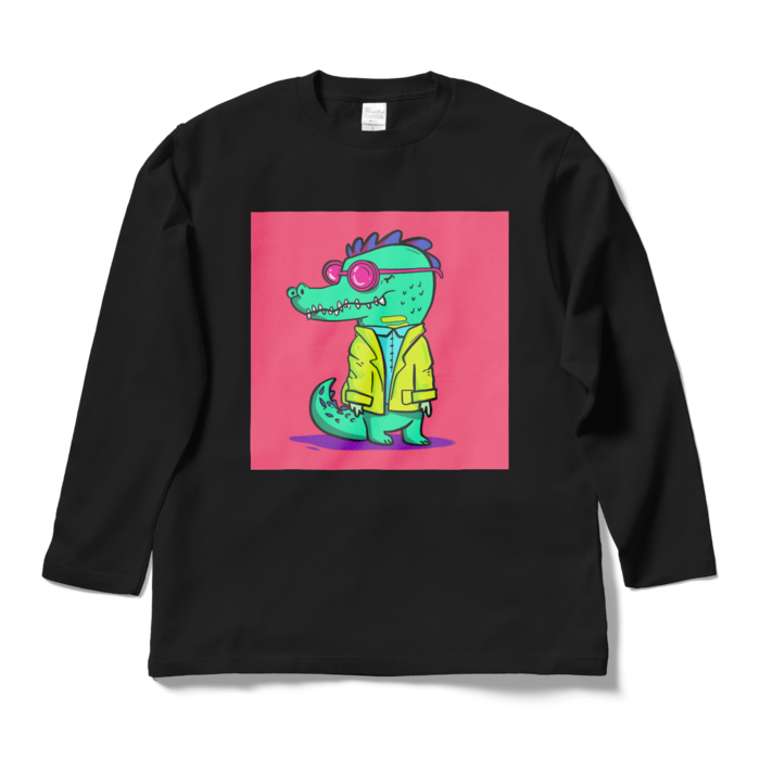 ロングスリーブTシャツ - L - ブラック