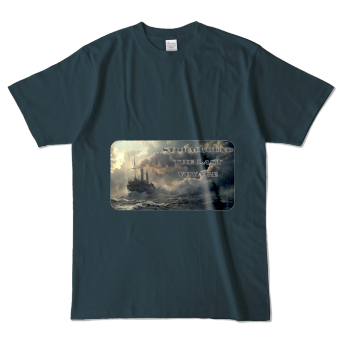 カラーTシャツ - L - デニム (濃色)