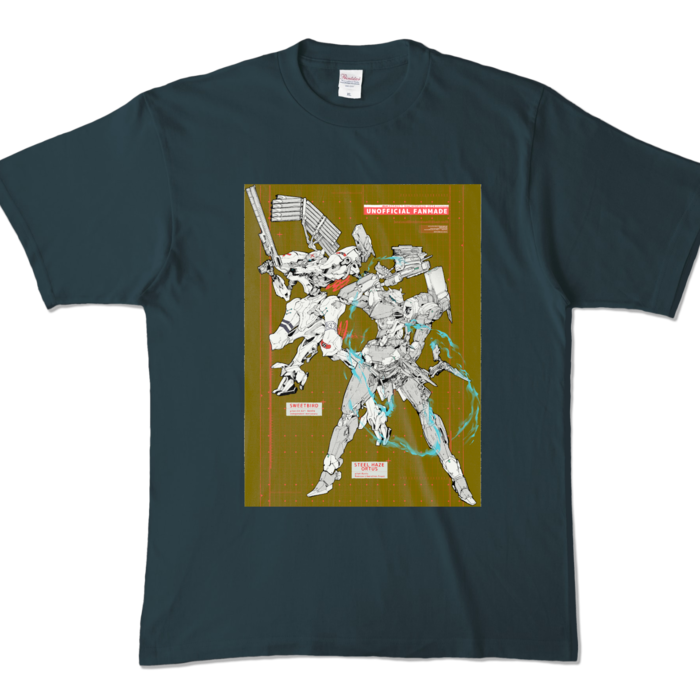 カラーTシャツ - XL - デニム (濃色)