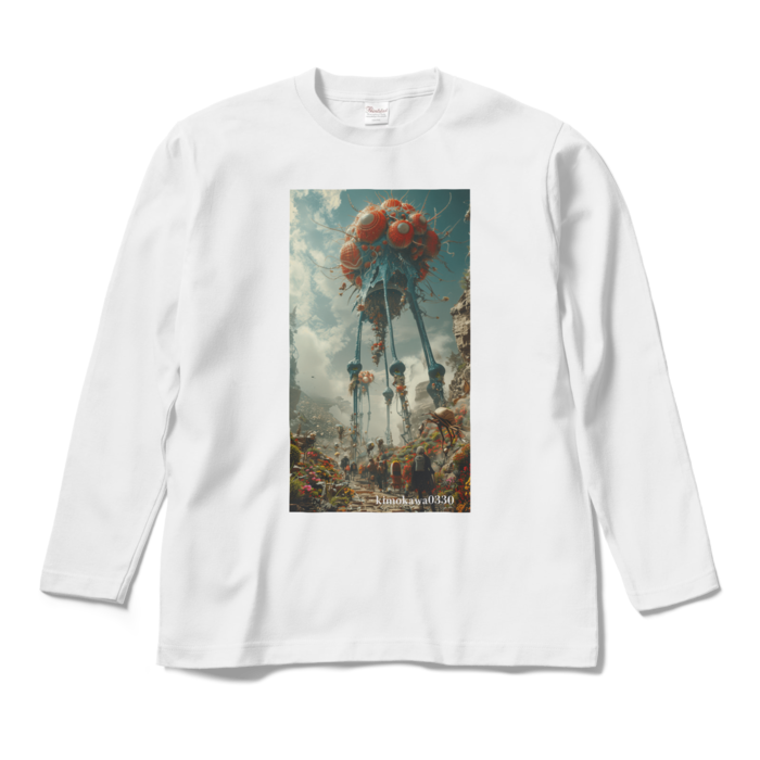 ロングスリーブTシャツ - M - ホワイト