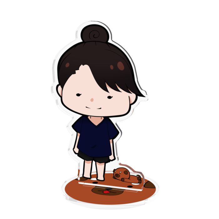 アクリルフィギュア - 100x100mm