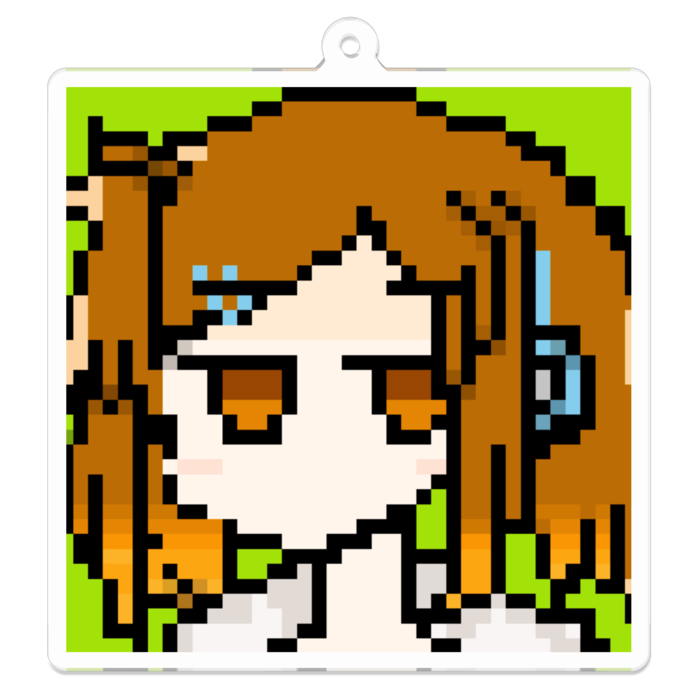 アクリルキーホルダー - 70 x 70 (mm)