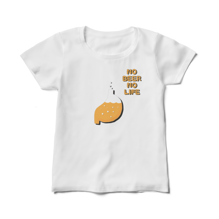 レディースTシャツ - M - 白