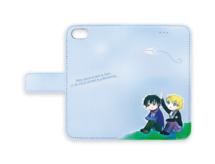 手帳型iPhoneケース - iPhone7 - ストラップ穴 なし
