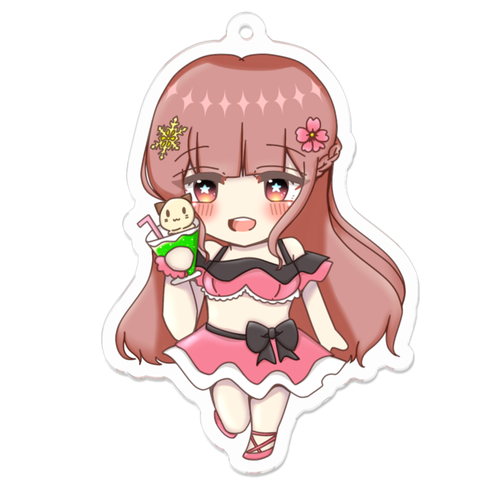 アクリルキーホルダー - 70 x 70 (mm)