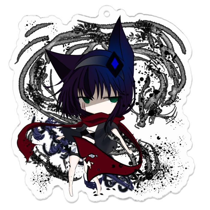 アクリルキーホルダー - 70 x 70 (mm)