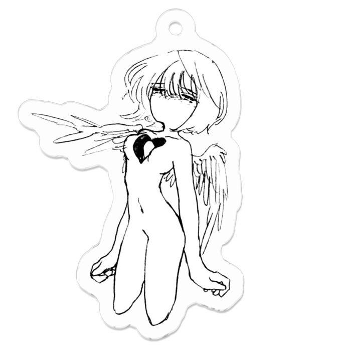 アクリルキーホルダー - 50 × 50 (mm)