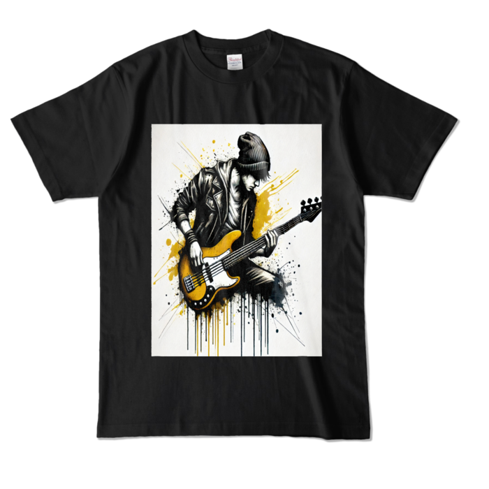 カラーTシャツ - L - ブラック (濃色)