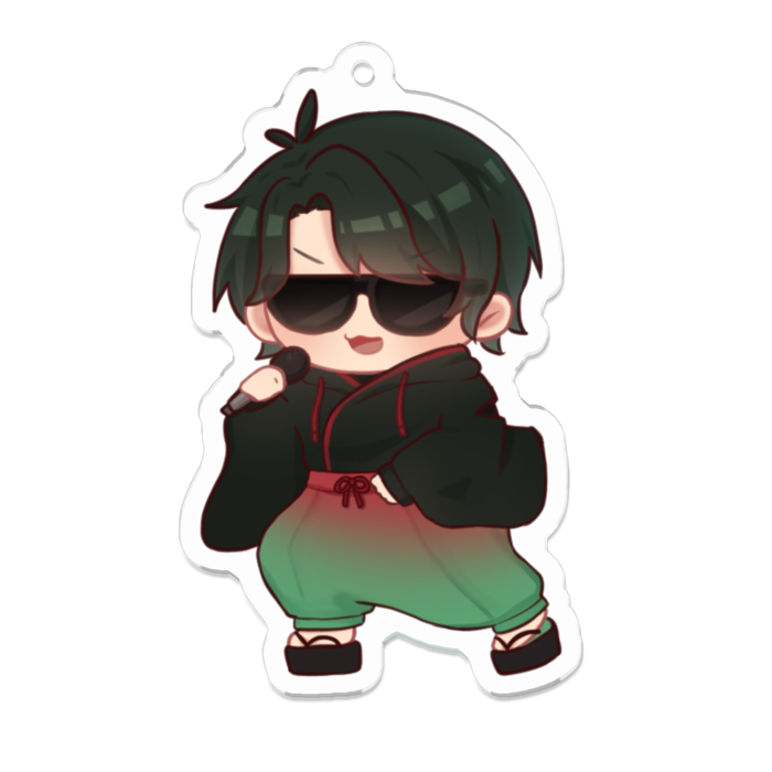 アクリルキーホルダー - 70 x 70 (mm)