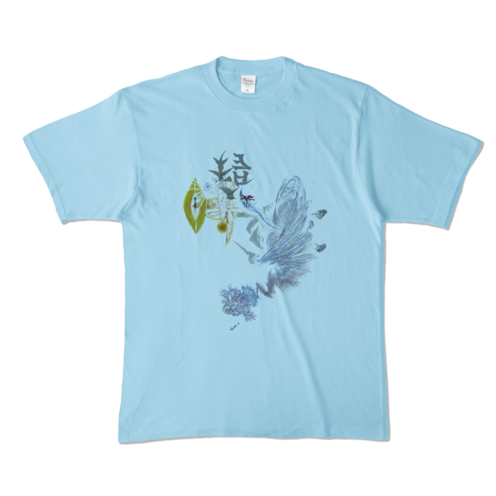 カラーTシャツ - XL - ライトブルー (淡色)