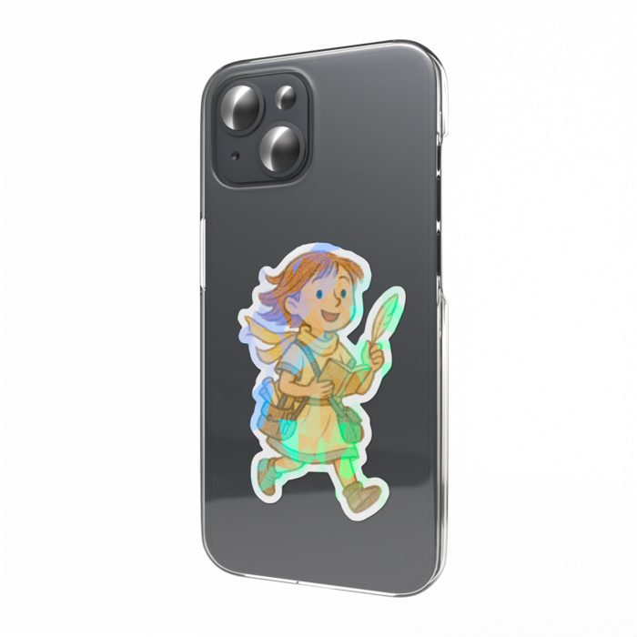 ホログラムスマホステッカー - 縦