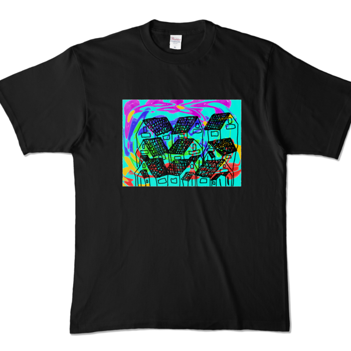 カラーTシャツ - XL - ブラック (濃色)