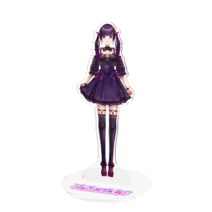 ツインテールアクリルフィギュア - 160x160mm