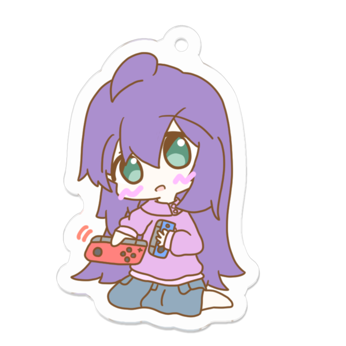 アクリルキーホルダー - 50 x 50 (mm)