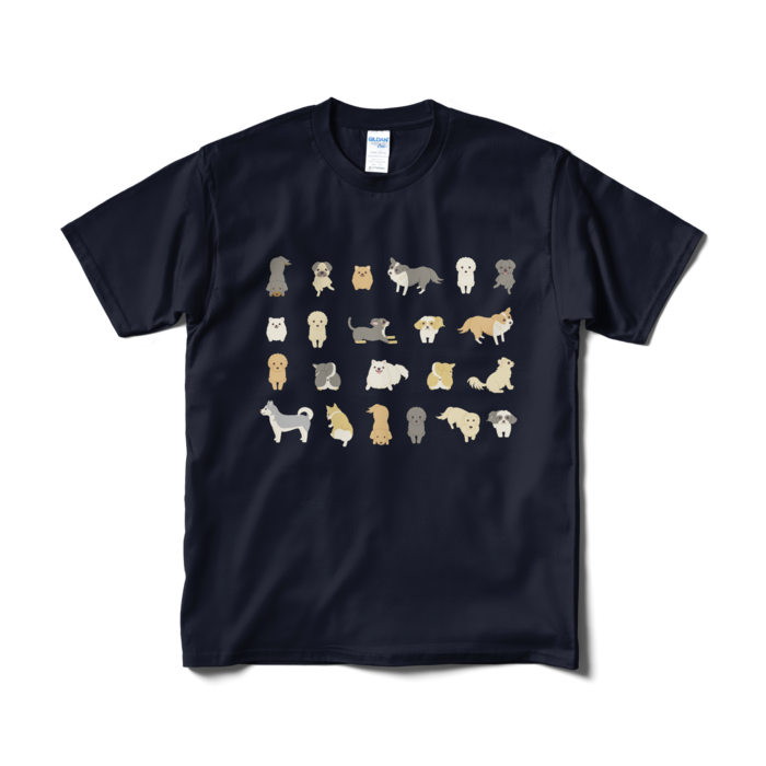 Tシャツ短納期 紺 M