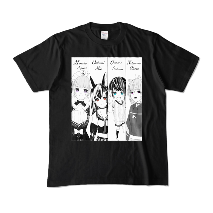 カラーTシャツ - M - ブラック (濃色)