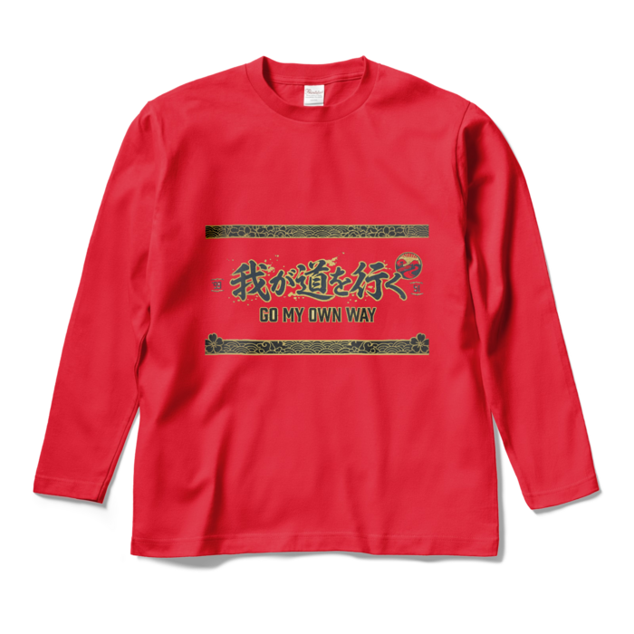 ロングスリーブTシャツ - M - レッド