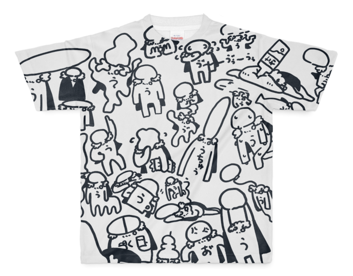 フルグラフィックTシャツ - M - 両面印刷