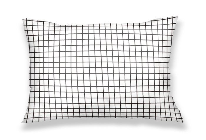 枕カバー - 43x63cm - 片面