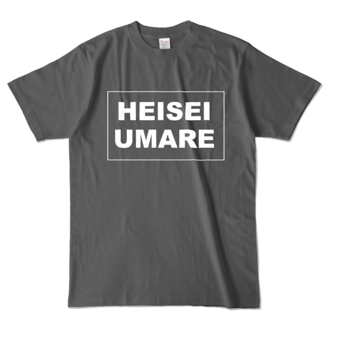 カラーTシャツ - L - チャコール (濃色)