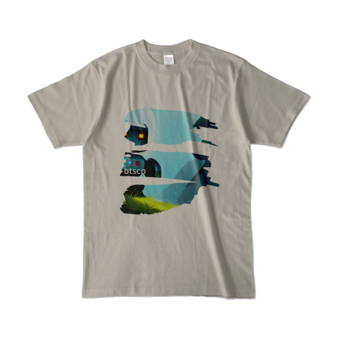 カラーTシャツ - L - シルバーグレー (淡色)