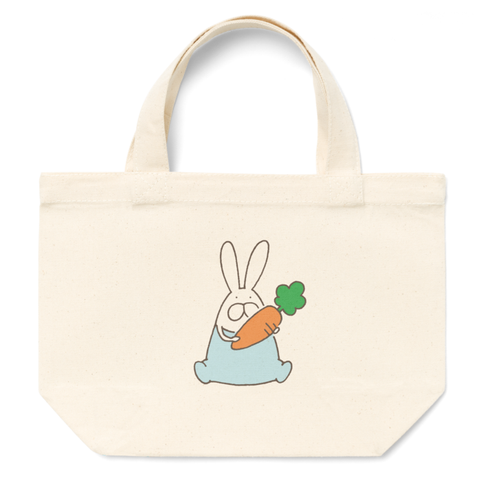 うさぎロンパースとにんじん トートバッグ Kurakichi Online Shop Booth