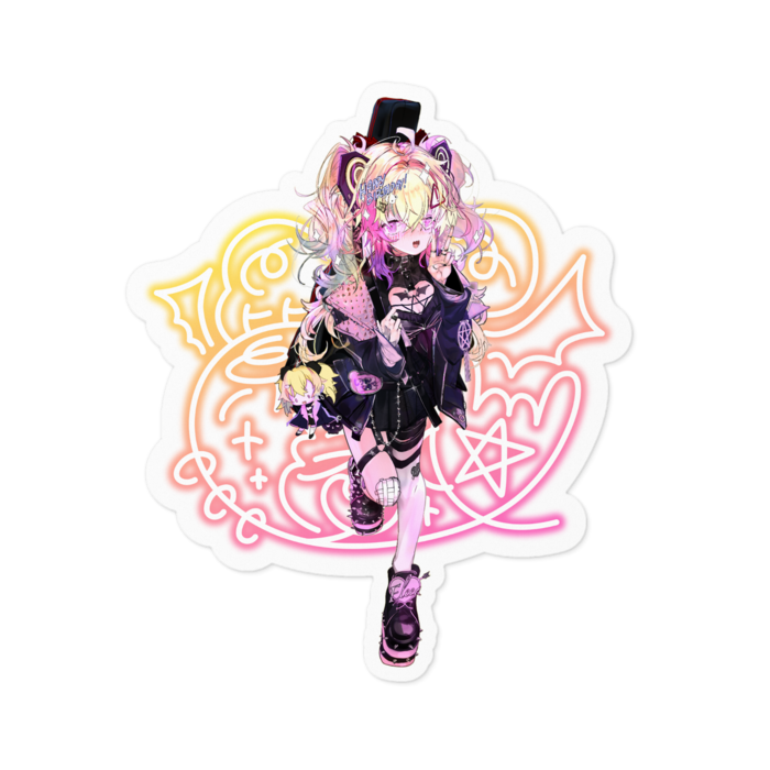 ステッカー - 100 x 100 (mm)