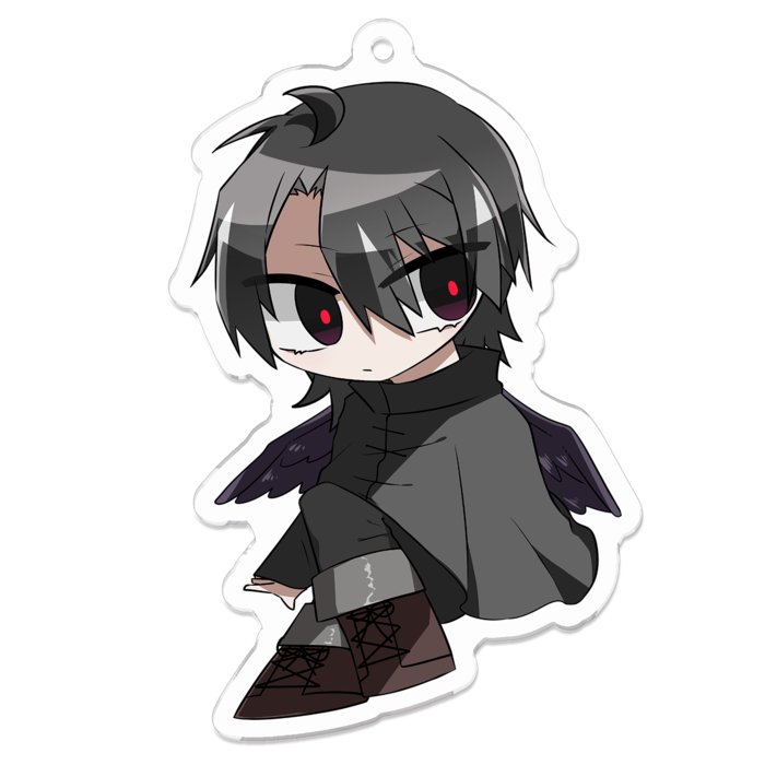 アクリルキーホルダー（コーティング） - 70 x 70 (mm)