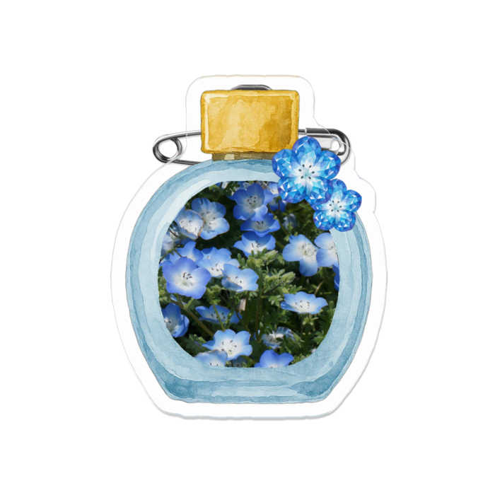 アクリルバッジ - 50 x 50 (mm)