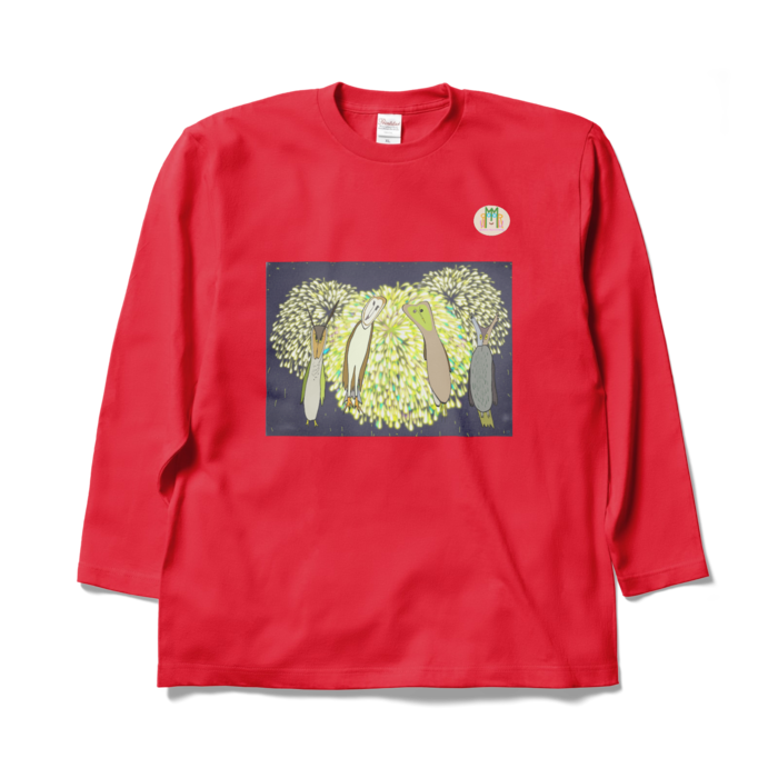 ロングスリーブTシャツ - XL - レッド