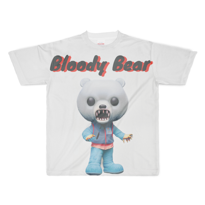 フルグラフィックTシャツ - XL - 正面印刷のみ