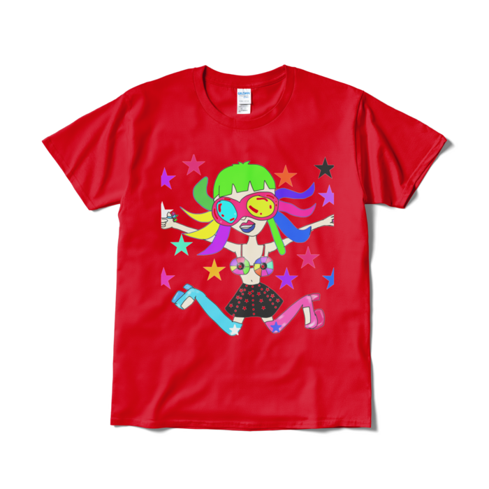 Tシャツ（短納期） - L - レッド