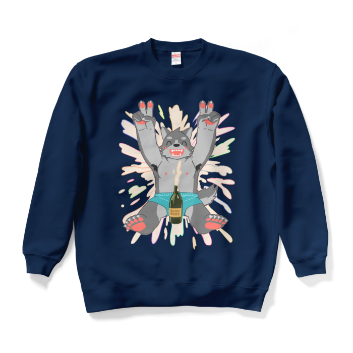 スウェット - XL - ネイビー