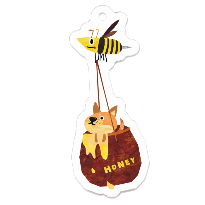 アクリルキーホルダー - 50 x 50 (mm)