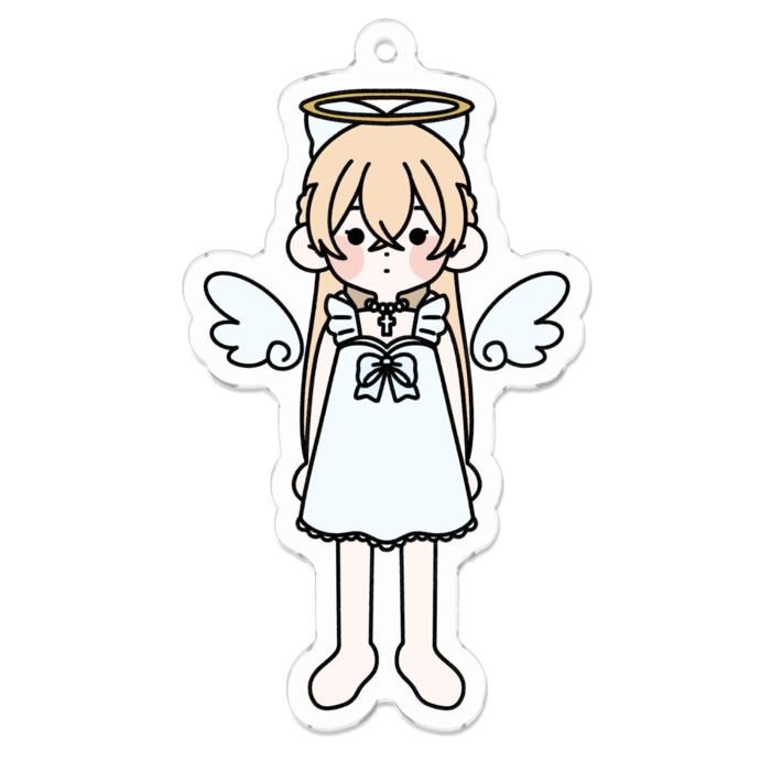 アクリルキーホルダー - 70 x 70 (mm)