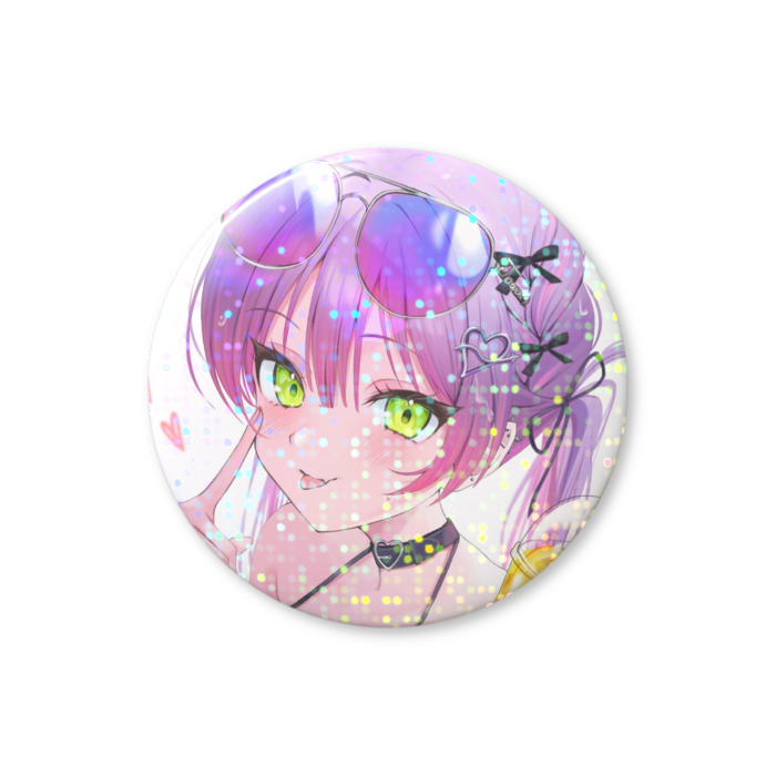 ホログラム缶バッジ - 44mm